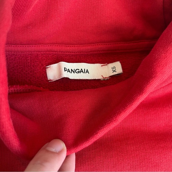 Pangaia Red Organic Sweatshirt XS - Picture 3 of 6